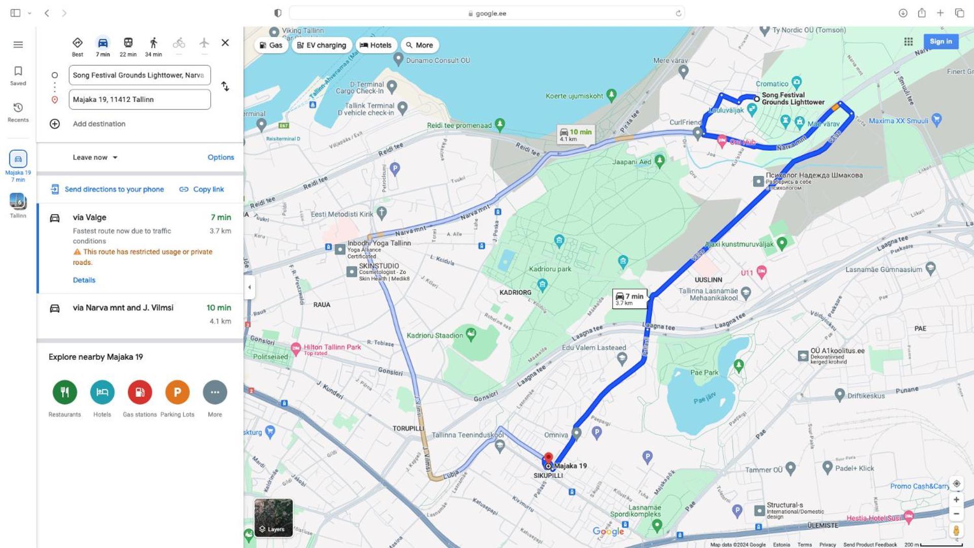 Dikol Two-Room Apartment-Self Check-In & Free Parking Near City Center Tallinn Exteriör bild